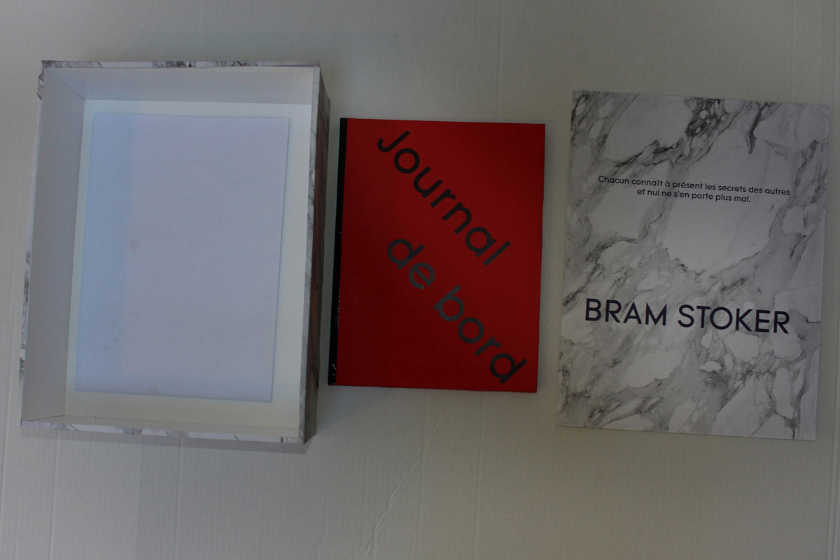 Livre dédié à Bram Stoker