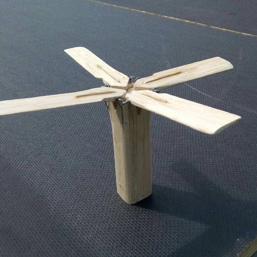 Aboutissement d'un projet de création d'un appareil volant