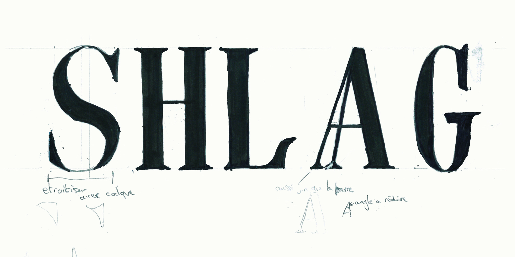 Entraînement au dessin de caractère via l'outil en ligne Typecooker.